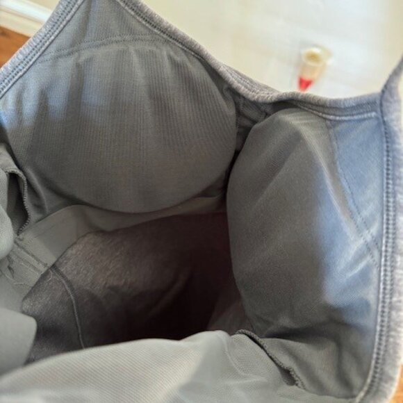 Grey Lululemon Tank Top with Built in Bra - Picture 5 of 7